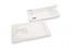 White air-cushioned envelopes with window - 175 x 265 mm, window on left 55 x 90 mm, window position 30 mm from the leftside and 70 mm from the top | Bestbuyenvelopes.com | PIT Packaging