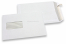 Basic window envelopes, 162 x 229 mm, 80 grs., window left 45 x 90 mm, window position 20 mm from the left side and 60 mm from the bottom, strip closure  | Bestbuyenvelopes.com | PIT Packaging