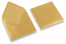 Gold coloured greeting card envelopes 150 x 150 mm | Bestbuyenvelopes.com | PIT Packaging