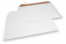 Corrugated cardboard envelopes white - 375 x 520 mm | Bestbuyenvelopes.com