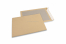 Board-backed envelopes - 320 x 420 mm, 120 gr brown kraft front, 450 gr grey duplex back, strip closure | Bestbuyenvelopes.com