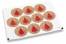 Christmas envelope seals - Christmas tree red | Bestbuyenvelopes.com