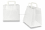 Paper carrier bags with folded handles - white 260 x 175 x 245 mm | Bestbuyenvelopes.com