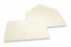 Handmade paper envelopes - gummed pointed flap, without lined interior | Bestbuyenvelopes.com