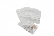 Grip-seal bags - transparent with 3 write-on areas (example with contents) | Bestbuyenvelopes.com
