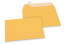 Gold-yellow coloured paper envelopes - 114 x 162 mm | Bestbuyenvelopes.com
