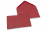 Coloured greeting card envelopes - dark red, 125 x 175 mm | Bestbuyenvelopes.com