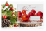 Christmas air-cushioned envelopes, white + Christmas balls | Bestbuyenvelopes.com