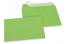 Apple green coloured paper envelopes - 114 x 162 mm   | Bestbuyenvelopes.com