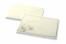 Mourning envelopes - Cream + white tulip | Bestbuyenvelopes.com