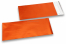 Orange coloured matt metallic foil envelopes - 110 x 220 mm | Bestbuyenvelopes.com