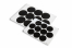 Shiny seals - black | Bestbuyenvelopes.com
