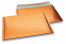 ECO metallic bubble envelopes - orange 235 x 325 mm | Bestbuyenvelopes.com