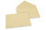 Coloured greeting card envelopes - camel, 162 x 229 mm | Bestbuyenvelopes.com
