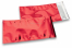 Coloured metallic foil envelopes red - 114 x 229 mm | Bestbuyenvelopes.com