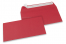 Red coloured paper envelopes - 110 x 220 mm | Bestbuyenvelopes.com