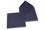 Coloured greeting card envelopes - dark blue, 155 x 155 mm | Bestbuyenvelopes.com