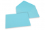 Coloured greeting card envelopes - sky blue, 162 x 229 mm | Bestbuyenvelopes.com