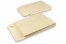 Gusset envelopes with block bottom - 262 x 371 x 40 mm, cream | Bestbuyenvelopes.com