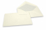 Handmade paper envelopes - gummed pointed flap, with grey lined interior | Bestbuyenvelopes.com