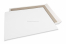 Board-backed envelopes - 550 x 700 mm, 120 gr white kraft front, 700 gr grey duplex back, no glue / no strip closure | Bestbuyenvelopes.com