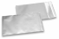 Silver coloured matt metallic foil envelopes - 114 x 162 mm | Bestbuyenvelopes.com