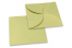 Pochette-style envelopes - Lime green | Bestbuyenvelopes.com