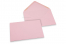 Coloured greeting card envelopes - light pink, 125 x 175 mm | Bestbuyenvelopes.com