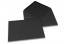 Coloured greeting card envelopes - black, 162 x 229 mm | Bestbuyenvelopes.com
