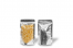 Stand up pouches metallic transparent - silver metallic, 110 x 185 x 70 mm - 250 ml | Bestbuyenvelopes.com