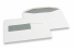 Window envelopes, white, 156 x 220 mm (EA5), window on left 40 x 110 mm, window position 20 mm from the left side and 66 mm from the bottom, 90 gram, gummed closure, weight each approx. 5 g. | Bestbuyenvelopes.com