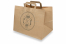 Paper take-away bags - brown + snacks | Bestbuyenvelopes.com