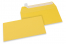 Buttercup yellow coloured paper envelopes - 110 x 220 mm | Bestbuyenvelopes.com