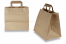Paper carrier bags with folded handles - brown 260 x 175 x 245 mm | Bestbuyenvelopes.com