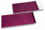 Burgundy coloured matt metallic foil envelopes - 110 x 220 mm | Bestbuyenvelopes.com