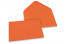 Coloured greeting card envelopes - orange, 133 x 184 mm | Bestbuyenvelopes.com