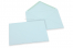 Coloured greeting card envelopes - light blue, 133 x 184 mm | Bestbuyenvelopes.com