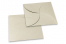 Pochette-style envelopes - Silver-grey | Bestbuyenvelopes.com