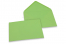 Coloured greeting card envelopes - light green, 133 x 184 mm | Bestbuyenvelopes.com