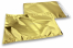 Coloured metallic foil envelopes gold - 320 x 430 mm | Bestbuyenvelopes.com
