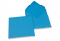 Coloured greeting card envelopes - ocean blue, 155 x 155 mm | Bestbuyenvelopes.com