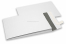 Gusset pocket V-bottomed envelopes - white | Bestbuyenvelopes.com