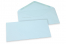 Coloured greeting card envelopes - light blue, 110 x 220 mm | Bestbuyenvelopes.com