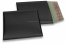 ECO matt metallic bubble envelopes - black 165 x 165 mm | Bestbuyenvelopes.com