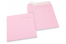 Light pink coloured paper envelopes - 160 x 160 mm | Bestbuyenvelopes.com