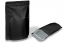 Stand up pouches matt black - 200 x 300 x 100 mm, 1800 ml | Bestbuyenvelopes.com