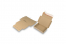 Folding post boxes with seal strip - 160 x 120 x 25 mm (A6), brown | Bestbuyenvelopes.com