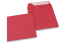 Red coloured paper envelopes - 160 x 160 mm | Bestbuyenvelopes.com