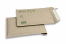 Brown grass-paper bubble envelopes - 175 x 260 mm | Bestbuyenvelopes.com