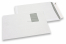 Basic window envelopes, 229 x 324 mm, 100 grs., window left 55 x 90 mm, window position 20 mm from the left side and 60 mm from the top, strip closure | Bestbuyenvelopes.com